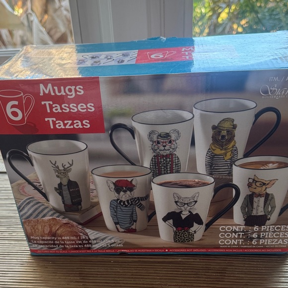 Other - Signature 🔥sale🔥6 NWT ceramic mugs